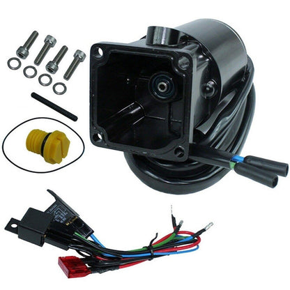 POWER TRIM TILT MOTOR 824051 for MERCURY MARINER 90HP 100HP 115HP 2 WIRE WITH RELAYS - 4Boats