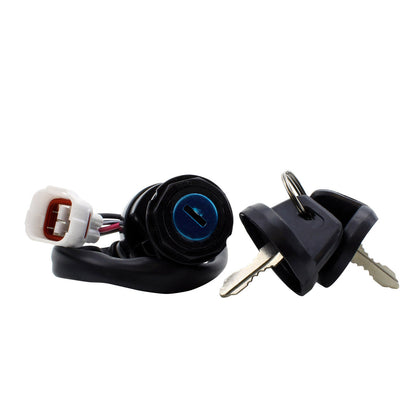 2-Position Ignition Key Switch for Yamaha Big Bear Warrior Wolverine Kodiak Grizzly Banshe