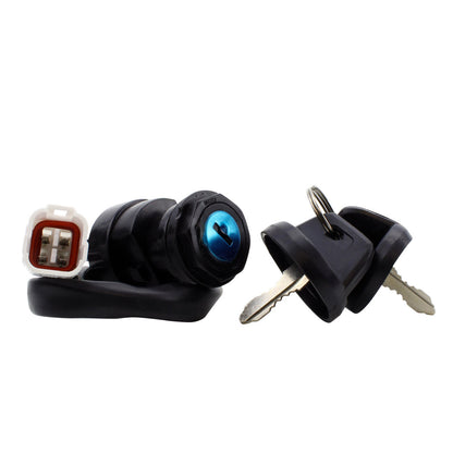 2-Position Ignition Key Switch for Yamaha Big Bear Warrior Wolverine Kodiak Grizzly Banshe