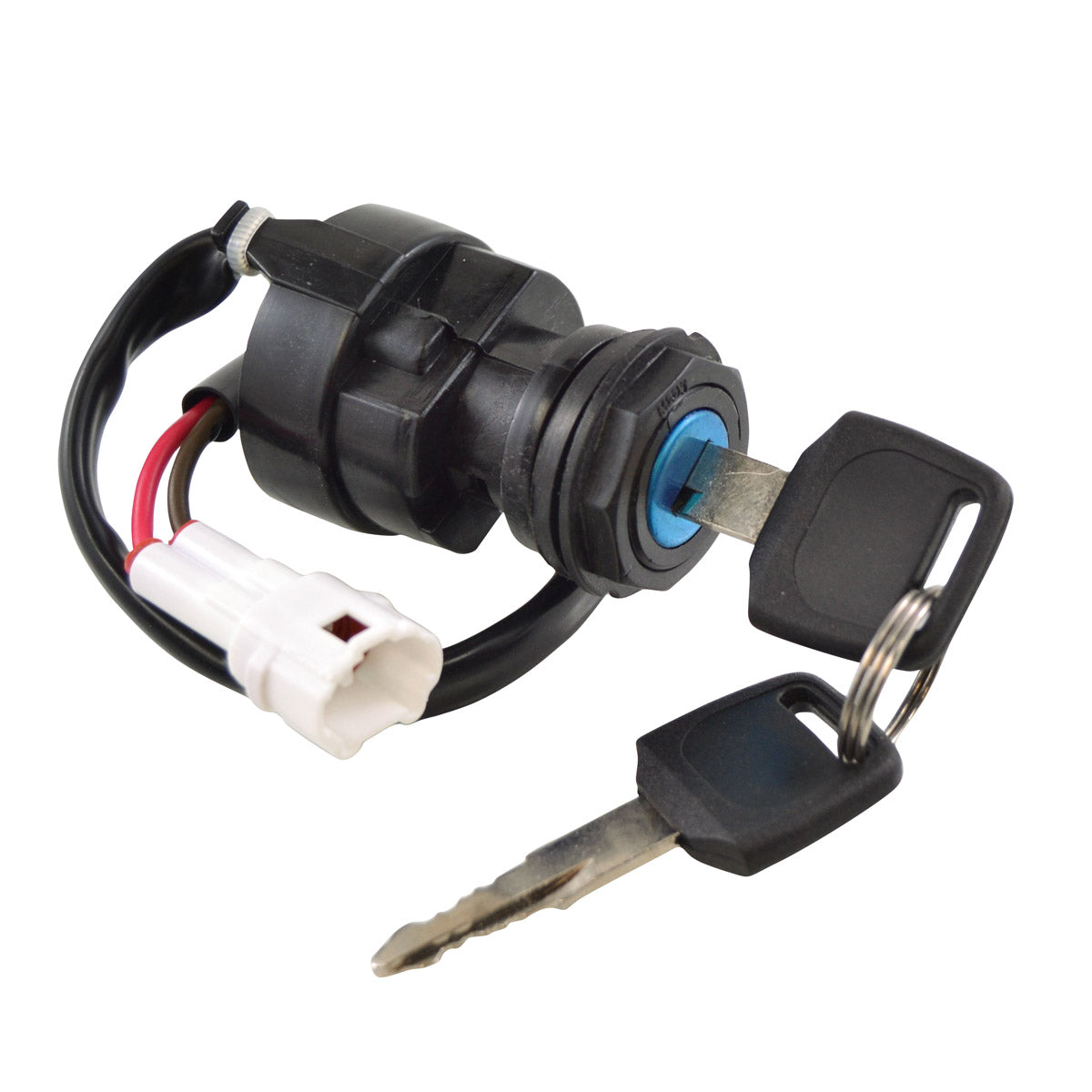 2-Position Ignition Key Switch for Yamaha 250 Breeze Big Bear Tracker Grizzly Raptor Bruin