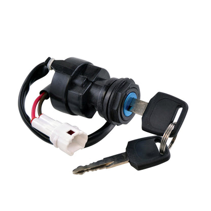 2-Position Ignition Key Switch for Yamaha 250 Breeze Big Bear Tracker Grizzly Raptor Bruin