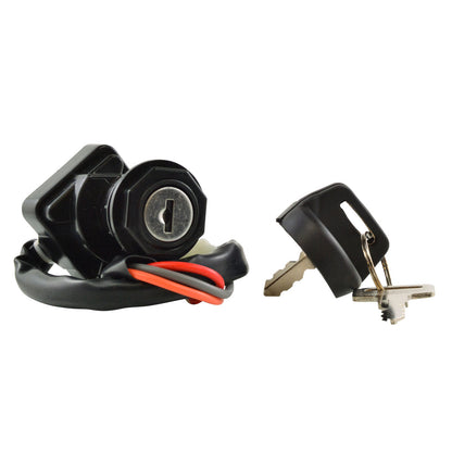 3 Pos. Ignition Key Switch for Suzuki Quadsport Ozark Quadrunner