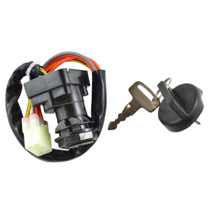 3-Position Ignition Key Switch for Suzuki LTF400, LTA400 Eiger, LTA450 & KingQuad Models