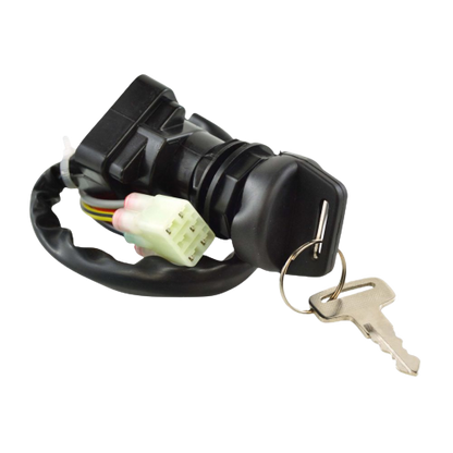3-Position Ignition Key Switch for Suzuki LTF400, LTA400 Eiger, LTA450 & KingQuad Models
