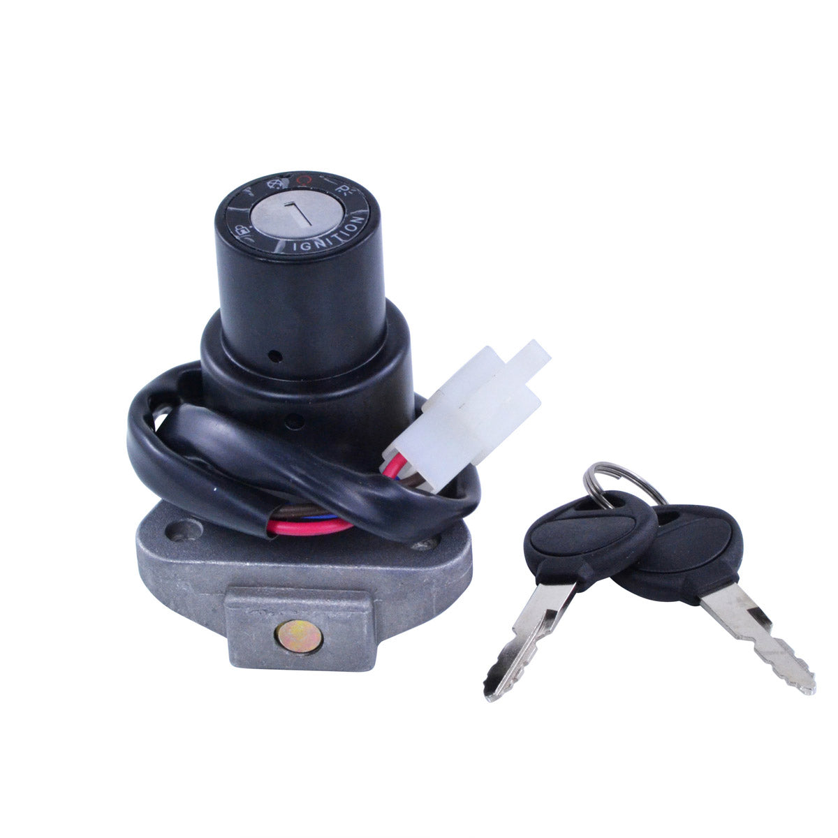 3-Position Ignition Key Switch for Yamaha SR 250 XS 400 650 750 850 XV 750 920 Midnight Vi
