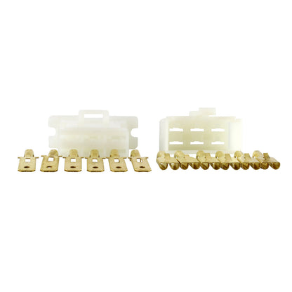 6-Pin Connector Kit for Motorcycles ATV Boat Watercraft Snowmobile UTV