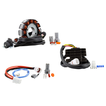Kit High Output Stator 140 W + Voltage Regulator Rectifier for Yamaha YFZ 450 2004-09