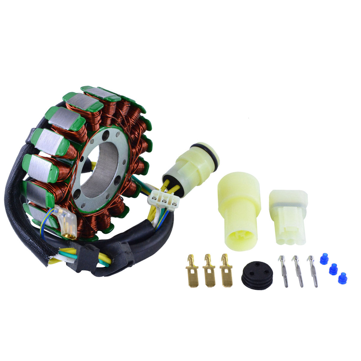 Mitsuba 18-pole Generator Stator for Honda TRX 300 2x4 & TRX 300 FW Fourtrax 4x4 1988-2000