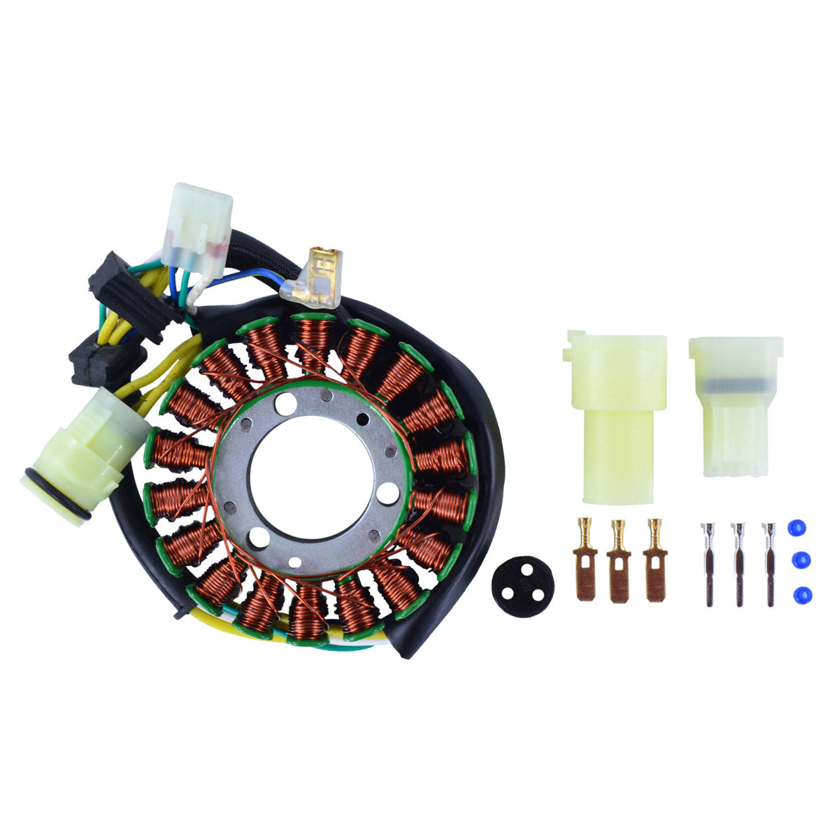 Mitsuba 18-pole Generator Stator for Honda TRX 300 2x4 & TRX 300 FW Fourtrax 4x4 1988-2000