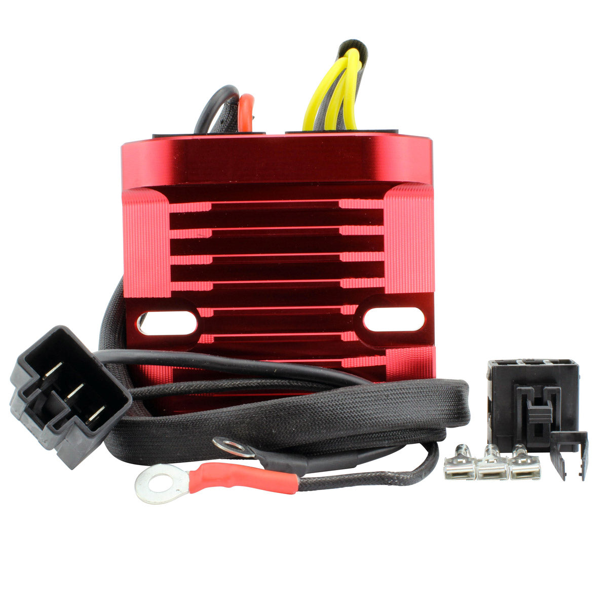 Machined Aluminum Mosfet Regulator with Bypass for Honda CBR 929