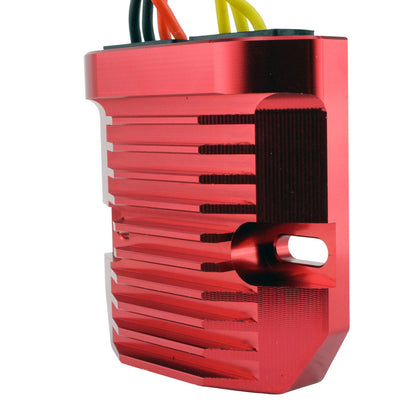 RMSTATOR Red Aluminum Mosfet Regulator for Suzuki Boulevard C50 / C90