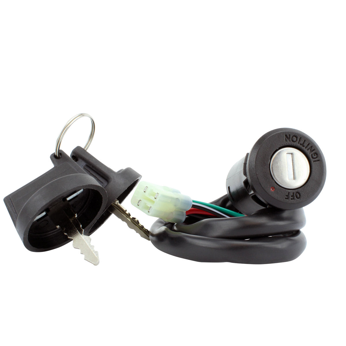 2-Pos Ignition Key Switch for Honda TRX 400 EX Sportrax 2005-2008 / TRX 400 X 2009 2012-20