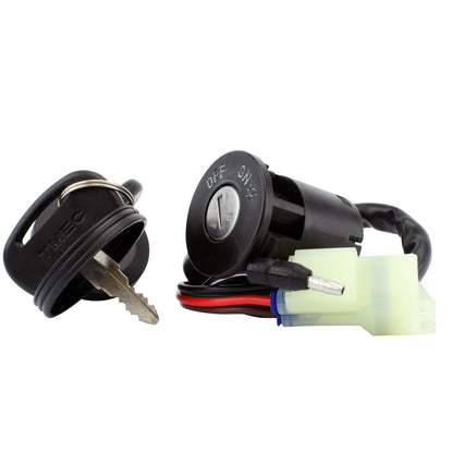 3-Pos Ignition Key Switch for Arctic Cat 150 Utility 2x4 2009-2019 OEM Repl.# 3305-756