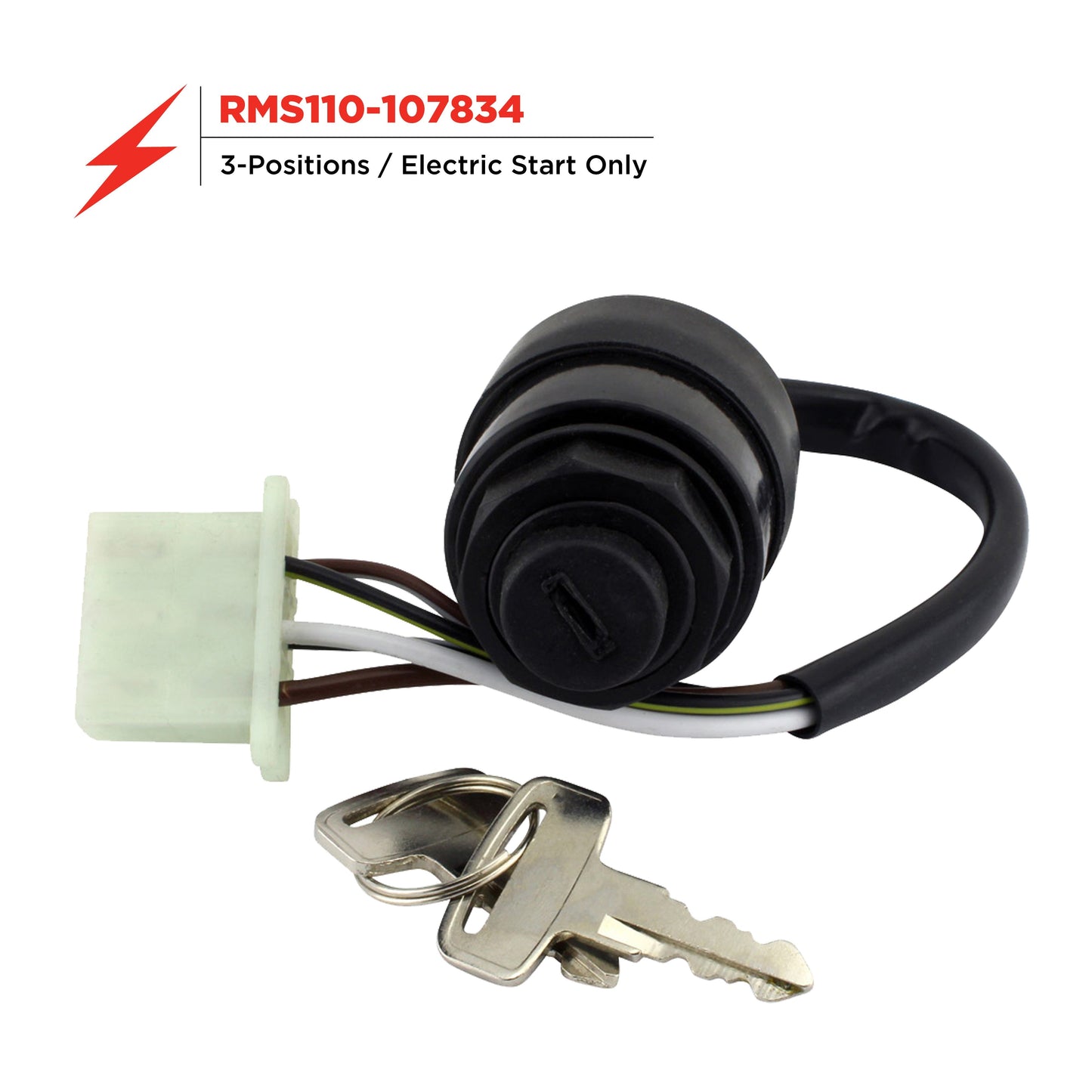 3 Position Ignition Key Switch for Yamaha Phazer 480
