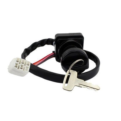 4-Position Ignition Key Switch for Suzuki LTA 700 X KingQuad with CDI Module
