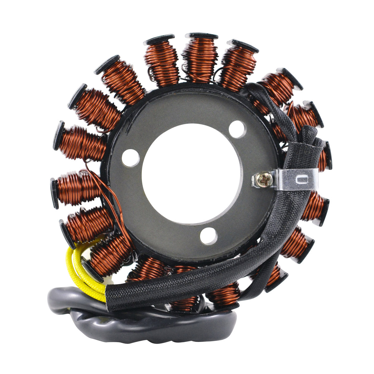 Kit Stator + CNC Red Machined Aluminum Mosfet Regulator + Gasket for GSXR 600 / 750 2006-2