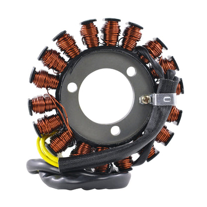 Kit Stator + CNC Red Machined Aluminum Mosfet Regulator + Gasket for GSXR 600 / 750 2006-2