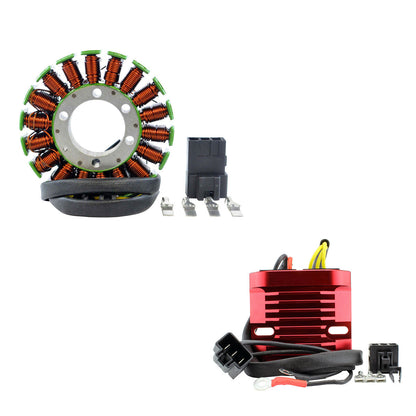Stator + Aluminum Mosfet Regulator for Honda VFR 800 Interceptor 2002-2009 OEM Repl. # 311