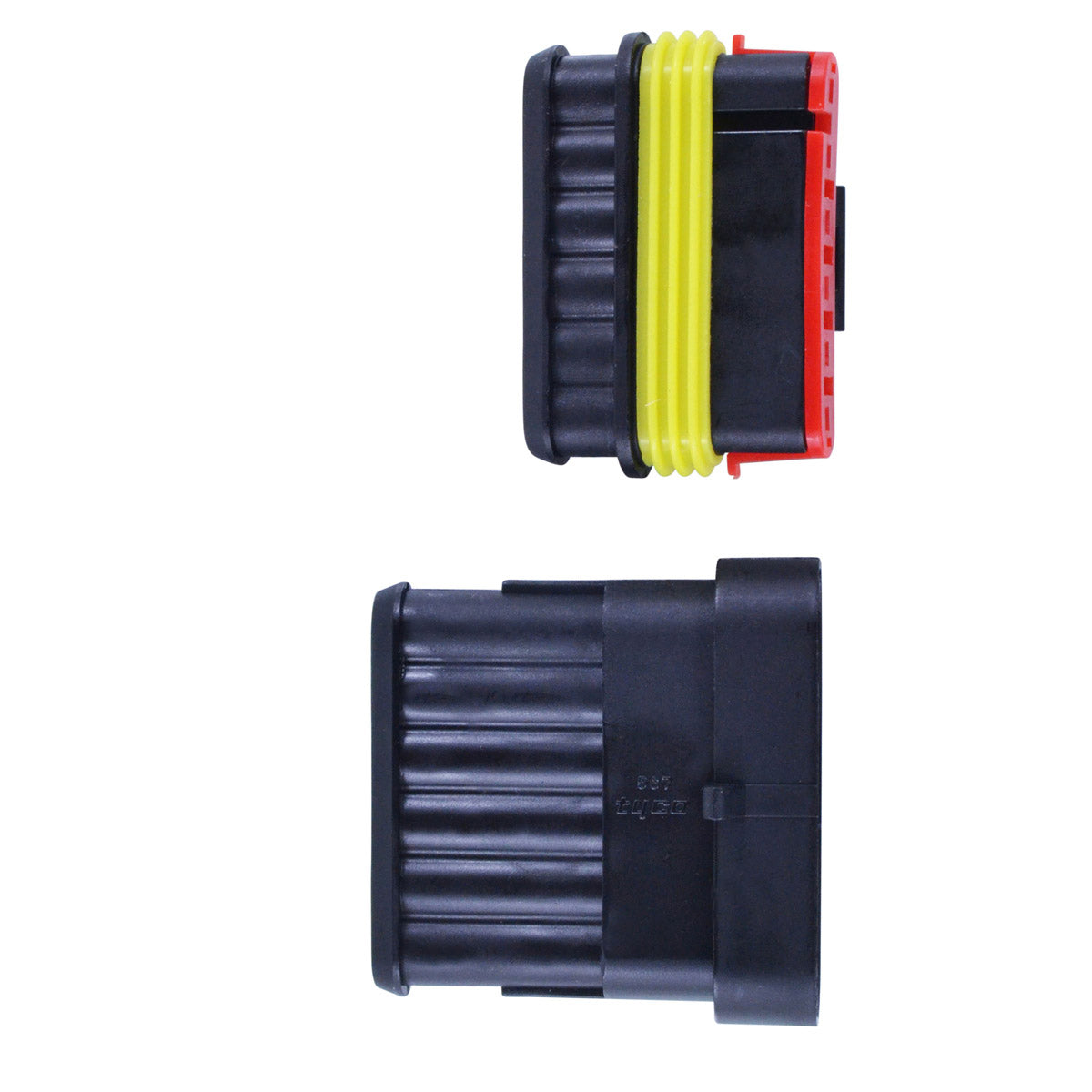 384 pcs Connector AMP Kit Replacement for TE Connectivity AMP Superseal 2-Way / 3-Way / 5-