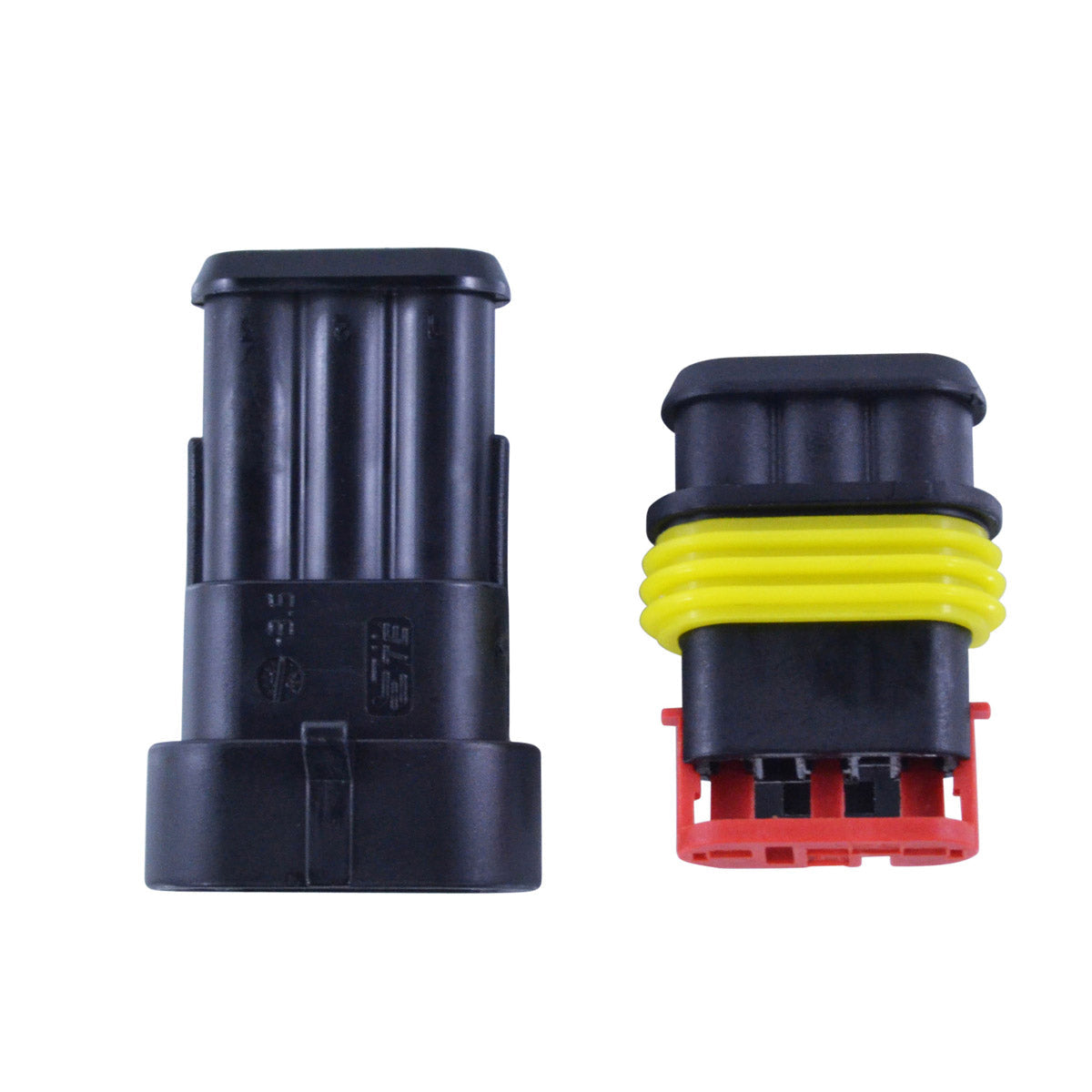 384 pcs Connector AMP Kit Replacement for TE Connectivity AMP Superseal 2-Way / 3-Way / 5-