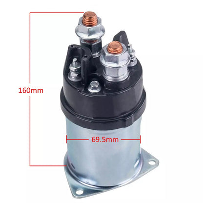 Delco Style Starter Solenoid 12V 4-Terminal | Heavy Duty | Aftermarket Replacement