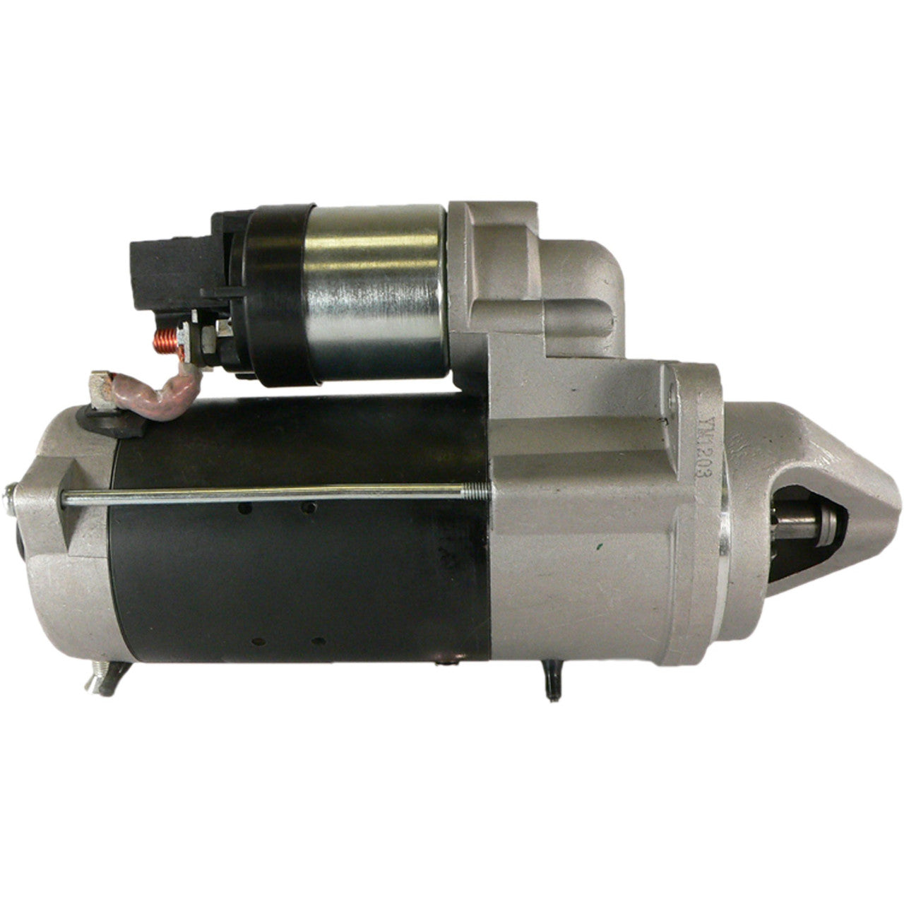 Starter motor for farm tractors