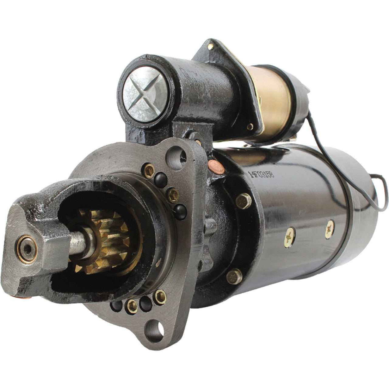 Starter motor for Agco Allis, Case, Caterpillar and Ford machines