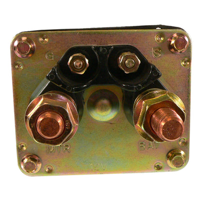 Starter solenoid for Delco 40MT 50MT starters - 12V, insulated base