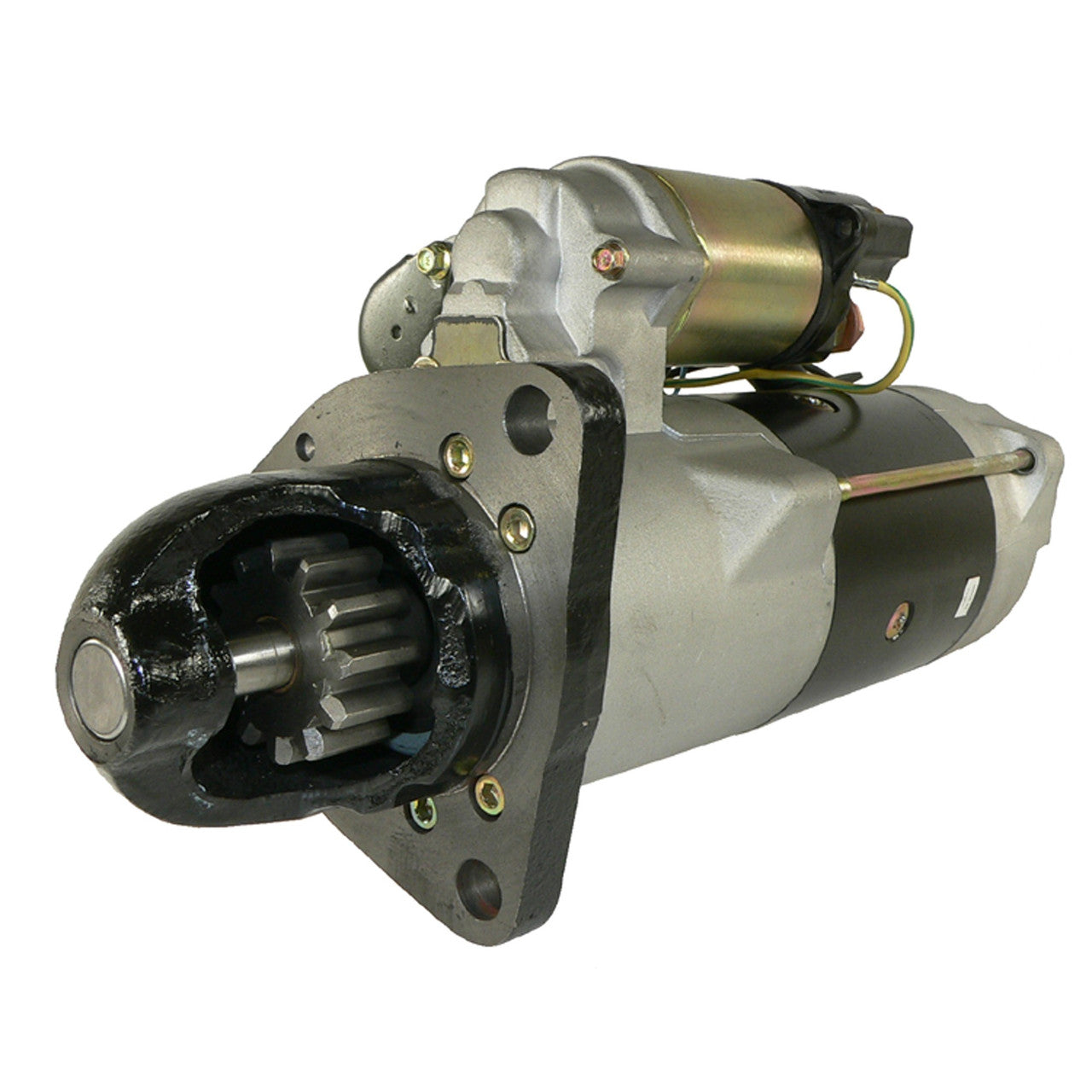 Denso P8.0 style starter motor for Cummins and Caterpillar - 12V, 11 tooth