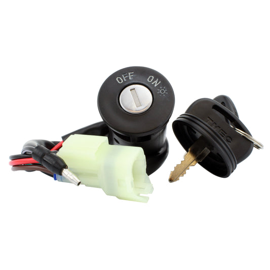 3-Position Ignition Key Switch for Arctic Cat 150 Utility 2x4 (2009-2018) - CDI Ignition Module Replacement