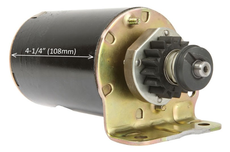 Starter Motor for Briggs & Stratton - 16 Tooth, 12V CCW