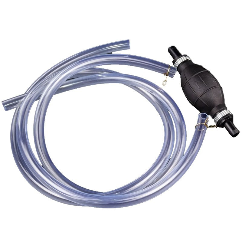 Fuel Siphon Pump with Clear PVC Hose 200cm