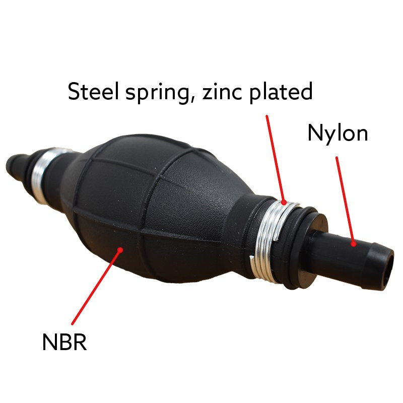 Fuel Siphon Pump with Clear PVC Hose 200cm