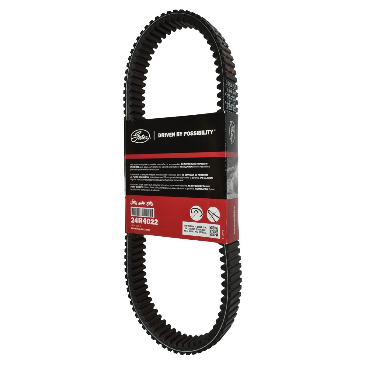 Gates REDLINE CVT Belt 24R4022 for Polaris Vehicles