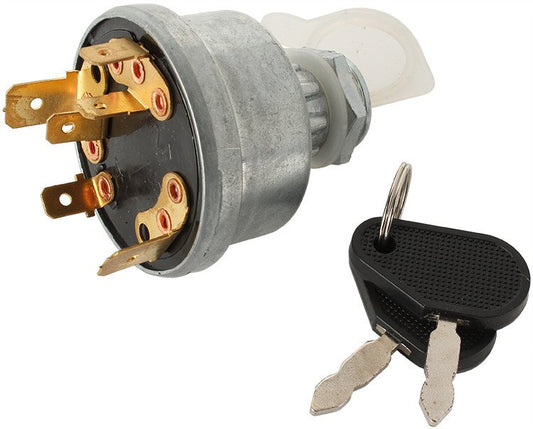 Genuine Replacement Key Switch for Small Tractors - UK Supplier