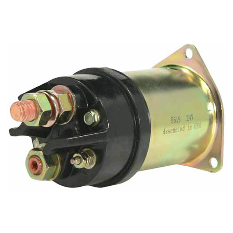 24-Volt 3-Terminal Solenoid for Delco Starters - Replacement Relay