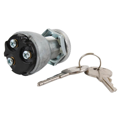 Universal Ignition Key Switch - 3-Terminal Off-On-Start