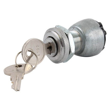 Universal Ignition Key Switch - 3-Terminal Off-On-Start