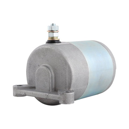 Polaris Sportsman Hawkeye Ranger starter motor with metal housing and mounting bracket