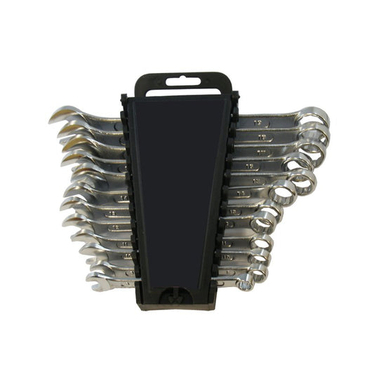 Combination Spanner Set of 12 - Metric Sizes 8mm to 19mm
