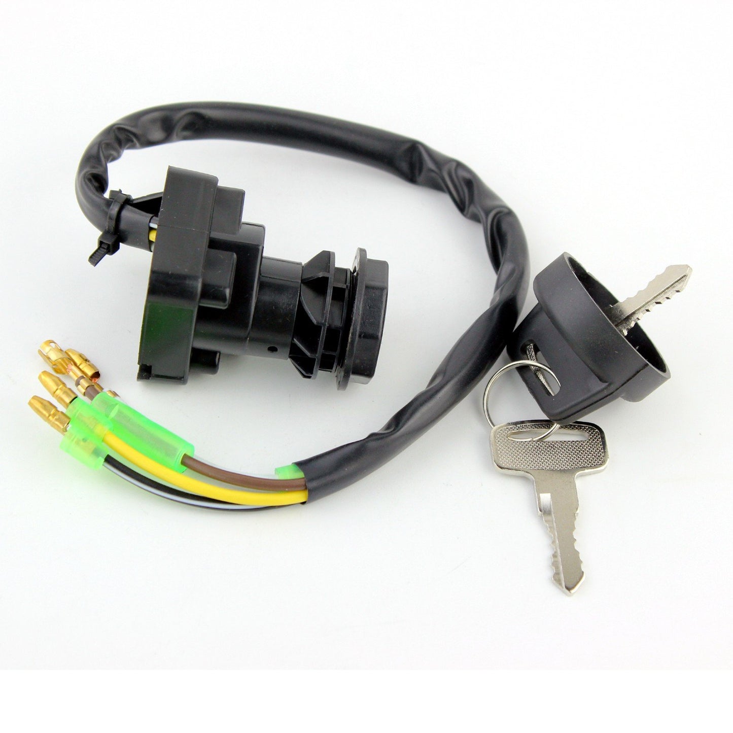 Two-Position Ignition Key Switch with 2 Keys for Kawasaki KLF220 Bayou (1988-1995) OEM 27005-1131