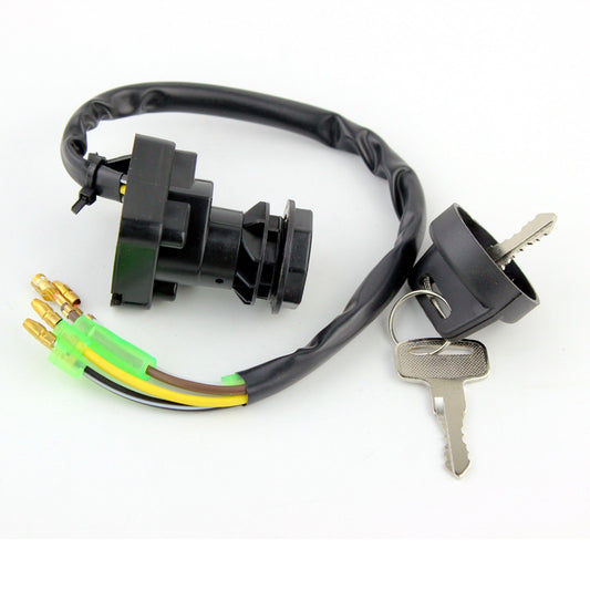 Two-Position Ignition Key Switch with 2 Keys for Kawasaki KLF220 Bayou (1988-1995) OEM 27005-1131