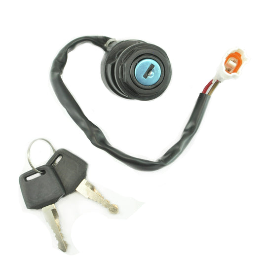 2-Position Ignition Key Switch for Yamaha ATVs 2001-2013 | OEM 5LP-82510-00-00 Replacement